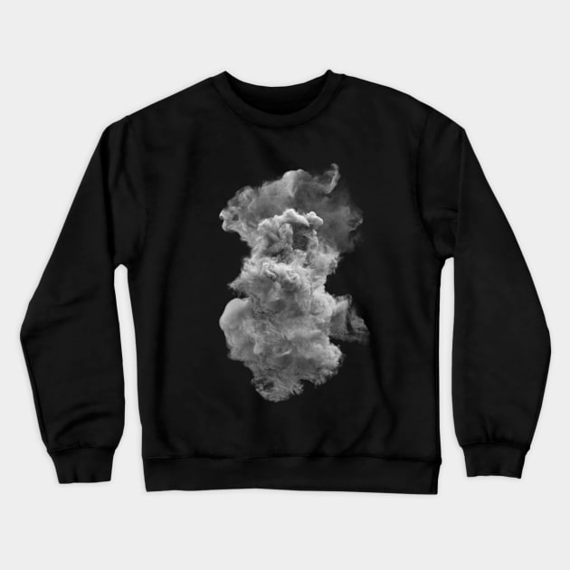 Black and white cloud Crewneck Sweatshirt by PallKris